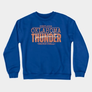 okc thunder Crewneck Sweatshirt